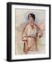 A Russian Servant in Summer Dress-Frederic De Haenen-Framed Giclee Print