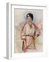 A Russian Servant in Summer Dress-Frederic De Haenen-Framed Giclee Print