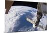 A Russian Soyuz Spacecraft Docked to the International Space Station-null-Mounted Photographic Print