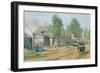 A Russian Village, 1804-John Augustus Atkinson-Framed Giclee Print