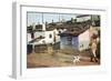 A Russian Village, World War II, 1942-null-Framed Giclee Print