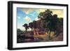 A Rustic Mill-Albert Bierstadt-Framed Premium Giclee Print