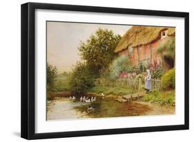 A Rustic Retreat-Arthur Claude Strachan-Framed Giclee Print