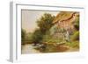 A Rustic Retreat-Arthur Claude Strachan-Framed Giclee Print