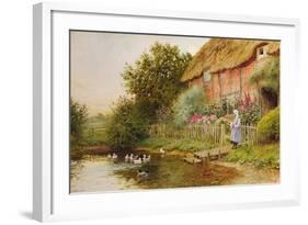 A Rustic Retreat-Arthur Claude Strachan-Framed Giclee Print