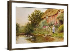 A Rustic Retreat-Arthur Claude Strachan-Framed Giclee Print