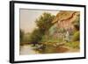 A Rustic Retreat-Arthur Claude Strachan-Framed Giclee Print