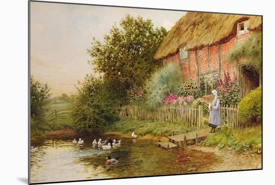 A Rustic Retreat-Arthur Claude Strachan-Mounted Giclee Print