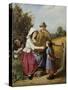 A Rustic Timepiece-James Turpin Hart-Stretched Canvas