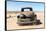 A Rusty Abandoned Car in the Desert Near Aus in Southern Namibia, Africa-Alex Treadway-Framed Stretched Canvas