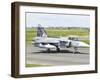 A Saab JAS-39 Gripen of the Czech Air Force on the Flight Line at Cambrai Air Base, France-Stocktrek Images-Framed Photographic Print