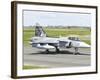 A Saab JAS-39 Gripen of the Czech Air Force on the Flight Line at Cambrai Air Base, France-Stocktrek Images-Framed Photographic Print