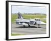 A Saab JAS-39 Gripen of the Czech Air Force on the Flight Line at Cambrai Air Base, France-Stocktrek Images-Framed Photographic Print