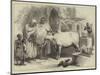 A Sacred Bull, Benares-null-Mounted Giclee Print