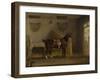 A saddled Bay Hunter in a stable, 1819-Thomas Weaver-Framed Giclee Print