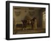 A saddled Bay Hunter in a stable, 1819-Thomas Weaver-Framed Giclee Print