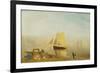 A Sail Boat at Rouen-J. M. W. Turner-Framed Giclee Print