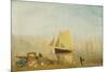 A Sail Boat at Rouen-J. M. W. Turner-Mounted Giclee Print