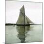 A Sailboat on the Sund, Denmark-Leon, Levy et Fils-Mounted Photographic Print