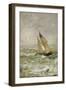 A Sailing Boat in a Choppy Sea-Mose Bianchi-Framed Giclee Print