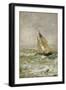 A Sailing Boat in a Choppy Sea-Mose Bianchi-Framed Giclee Print