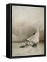 A Sailing-Vessel and a Rowing-Boat in Rough Seas Off Beachy Head, Sussex-Richard Parkes Bonington-Framed Stretched Canvas