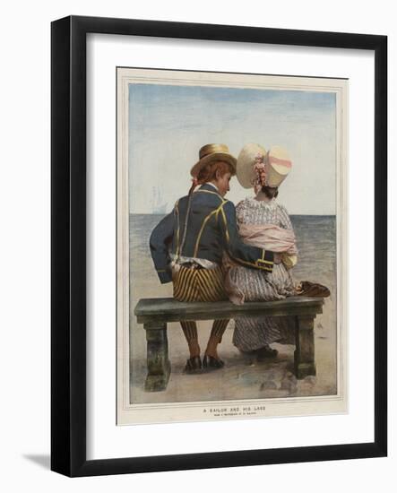 A Sailor and His Lass-William Ralston-Framed Giclee Print