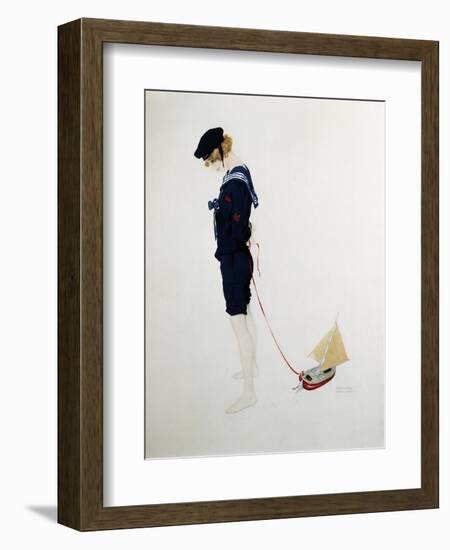 A Sailor Girl-Ernst Ludwig Kirchner-Framed Giclee Print