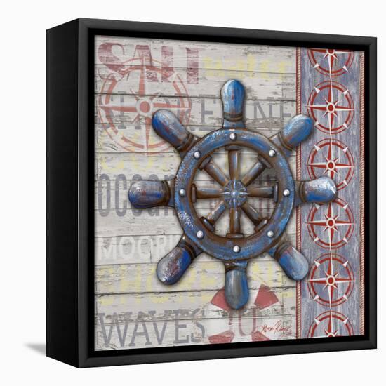 A Sailor's Life II-Gina Ritter-Framed Stretched Canvas