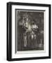 A Sailor's Offering, a Scene in Normandy-null-Framed Giclee Print