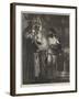 A Sailor's Offering, a Scene in Normandy-null-Framed Giclee Print