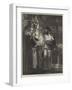A Sailor's Offering, a Scene in Normandy-null-Framed Giclee Print