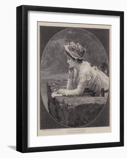 A Sailor's Sweetheart-Marcus Stone-Framed Giclee Print