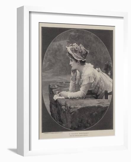 A Sailor's Sweetheart-Marcus Stone-Framed Giclee Print