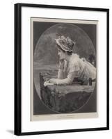 A Sailor's Sweetheart-Marcus Stone-Framed Giclee Print