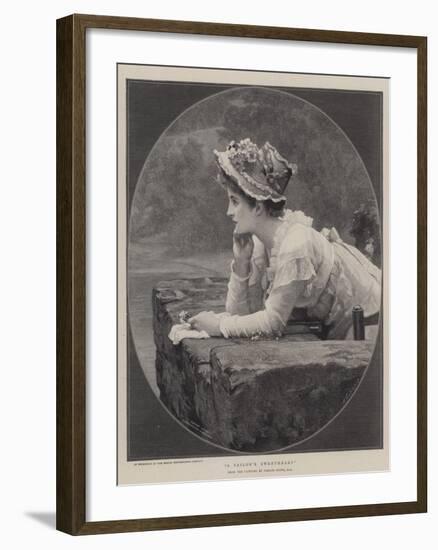 A Sailor's Sweetheart-Marcus Stone-Framed Giclee Print