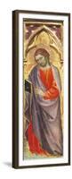 A Saint, Detail from the Assumption of the Virgin, Triptych, 1401, Taddeo Di Bartolo-null-Framed Premium Giclee Print