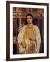 A Saint of the Eastern Church (Formerly Called A Greek Acolyte), 1867-68 (W/C on Paper)-Simeon Solomon-Framed Giclee Print