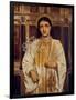 A Saint of the Eastern Church (Formerly Called A Greek Acolyte), 1867-68 (W/C on Paper)-Simeon Solomon-Framed Giclee Print