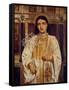 A Saint of the Eastern Church (Formerly Called A Greek Acolyte), 1867-68 (W/C on Paper)-Simeon Solomon-Framed Stretched Canvas
