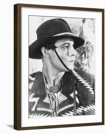 A Sainted Devil, Rudolph Valentino, 1924-null-Framed Photo