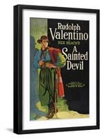 A Sainted Devil-null-Framed Art Print