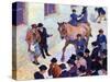 A Sale at Tattersalls, 1911-Robert Polhill Bevan-Stretched Canvas