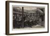 A Sale of Colonial Wool at the Wool Exchange, Coleman Street, City-Henry Marriott Paget-Framed Giclee Print