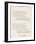 A Sample of Rudyard Kipling's Handwriting from 'The Absent Minded Beggar'-Louis Creswicke-Framed Giclee Print