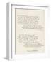 A Sample of Rudyard Kipling's Handwriting from 'The Absent Minded Beggar'-Louis Creswicke-Framed Giclee Print