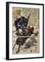 A Samurai-Kuniyoshi Utagawa-Framed Giclee Print