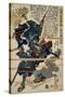 A Samurai-Kuniyoshi Utagawa-Stretched Canvas