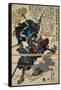 A Samurai-Kuniyoshi Utagawa-Framed Stretched Canvas