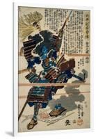 A Samurai-Kuniyoshi Utagawa-Framed Giclee Print